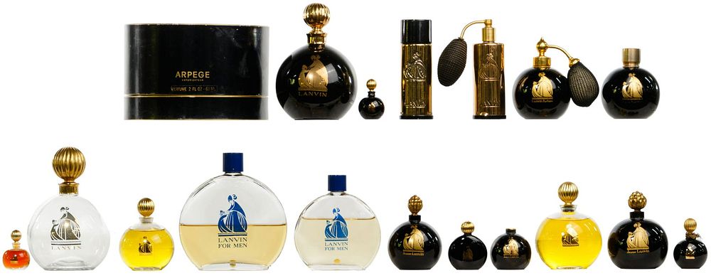 Lot 262: Lanvin Perfume Bottle Assortment