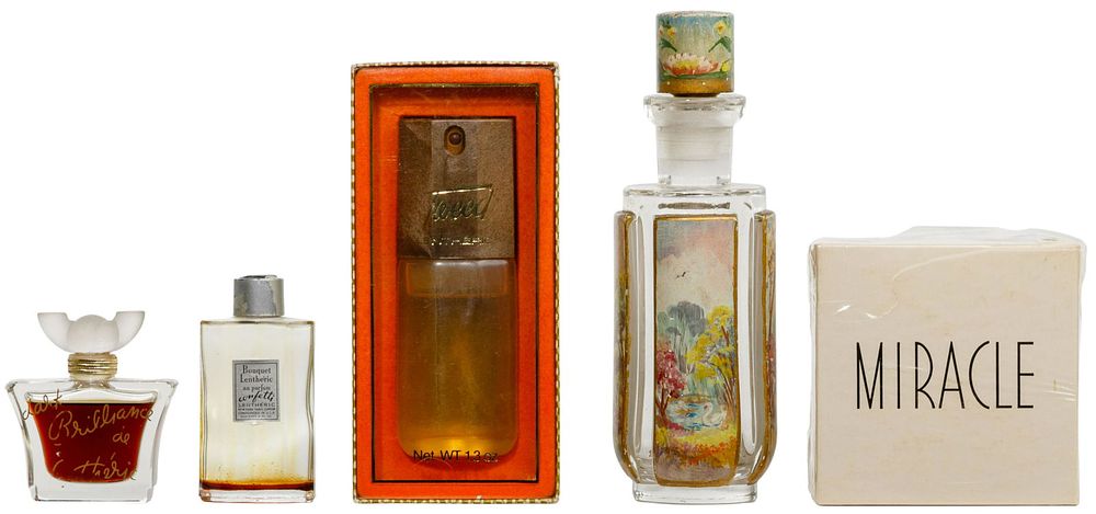 Lot 263: Lentheric Perfume Bottle Assortment