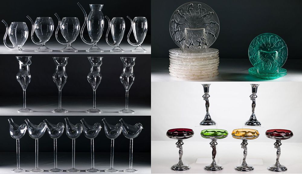 Lot 283: Figural Glass Assortment