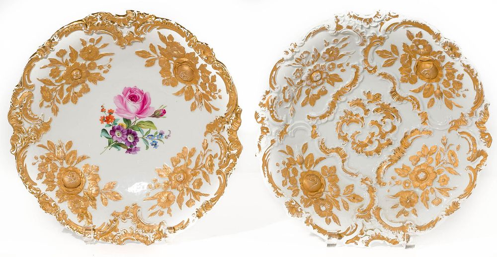 Lot 333: Meissen Porcelain Serving Bowls