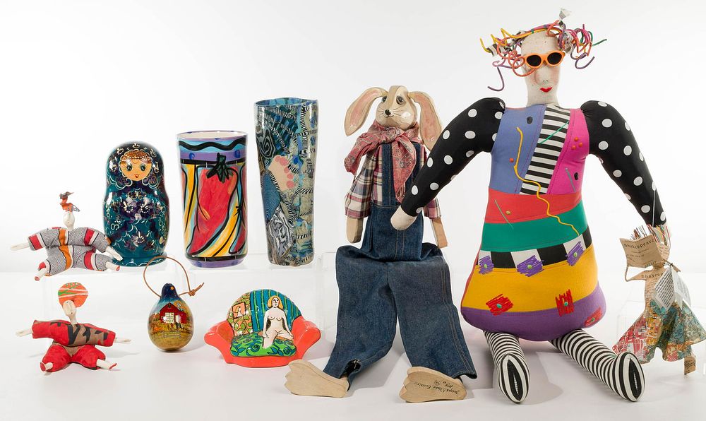 Lot 356: Custom Designer Art Doll Assortment