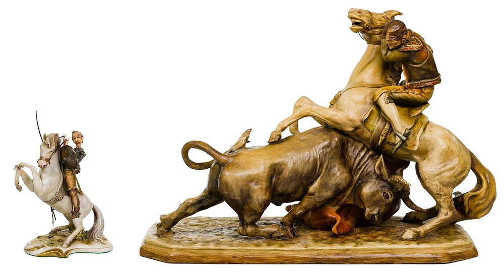 Lot 358: A. Borsato Figurines