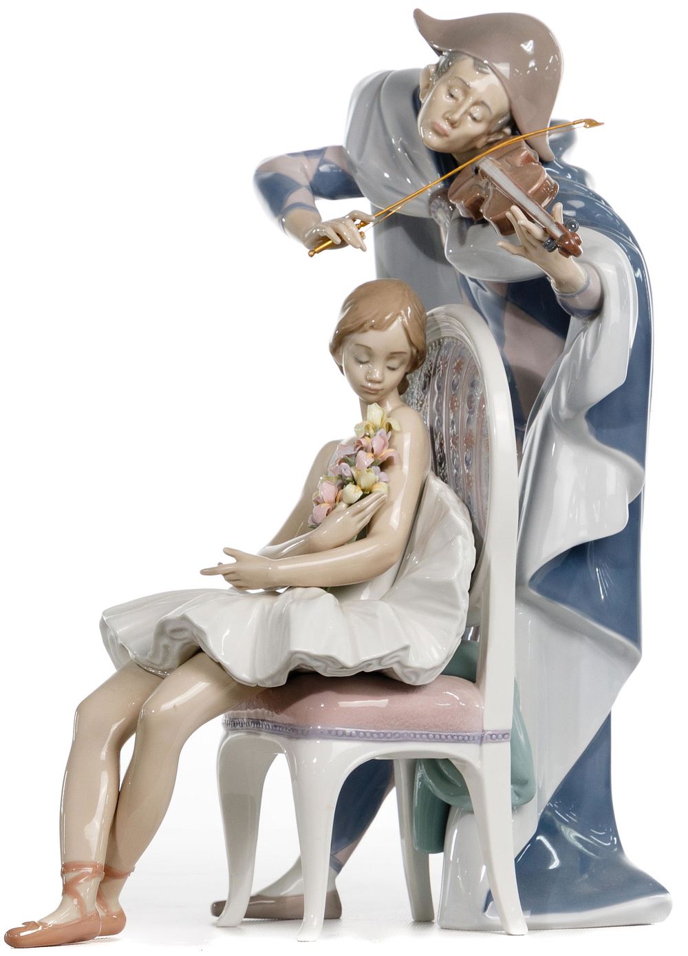 Lot 363: Lladro #5932 'Jester's Serenade' Figurine