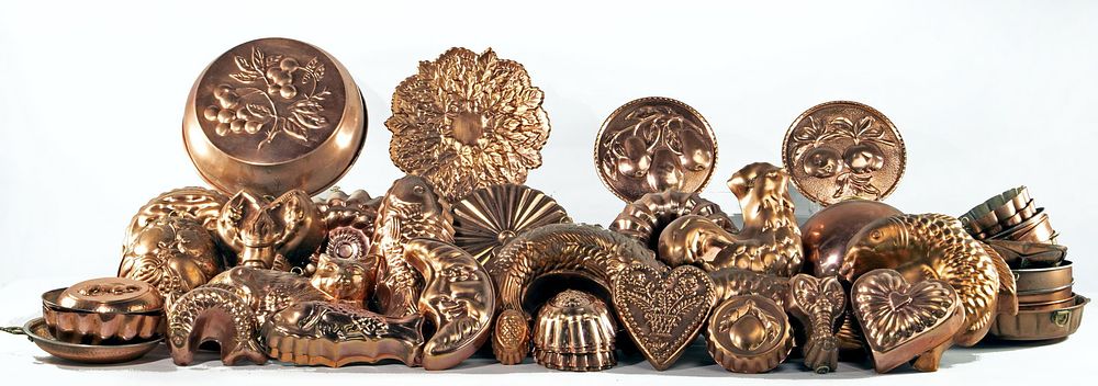 Lot 374: Copper Mold Assortment