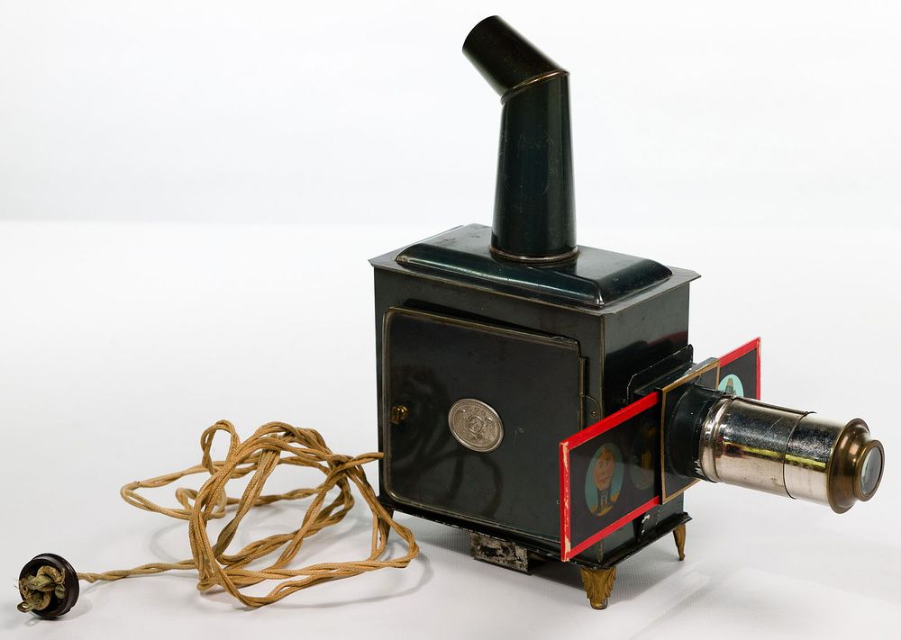 Lot 393: Magic Lantern and Slides