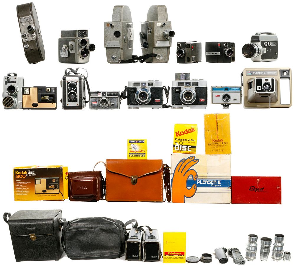 Lot 394: Movie and Still Camera Assortment