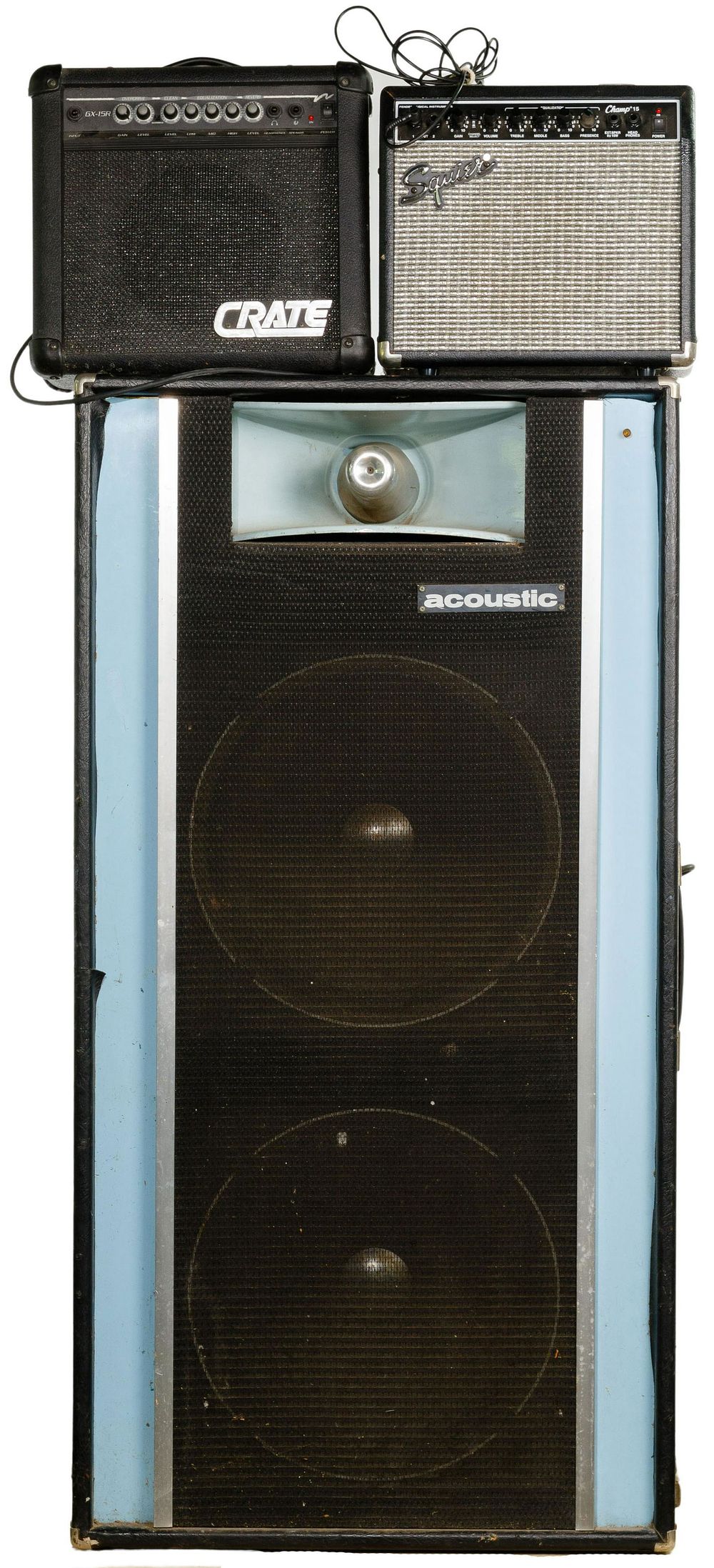 Lot 398: Amplifier and Speaker Assortment