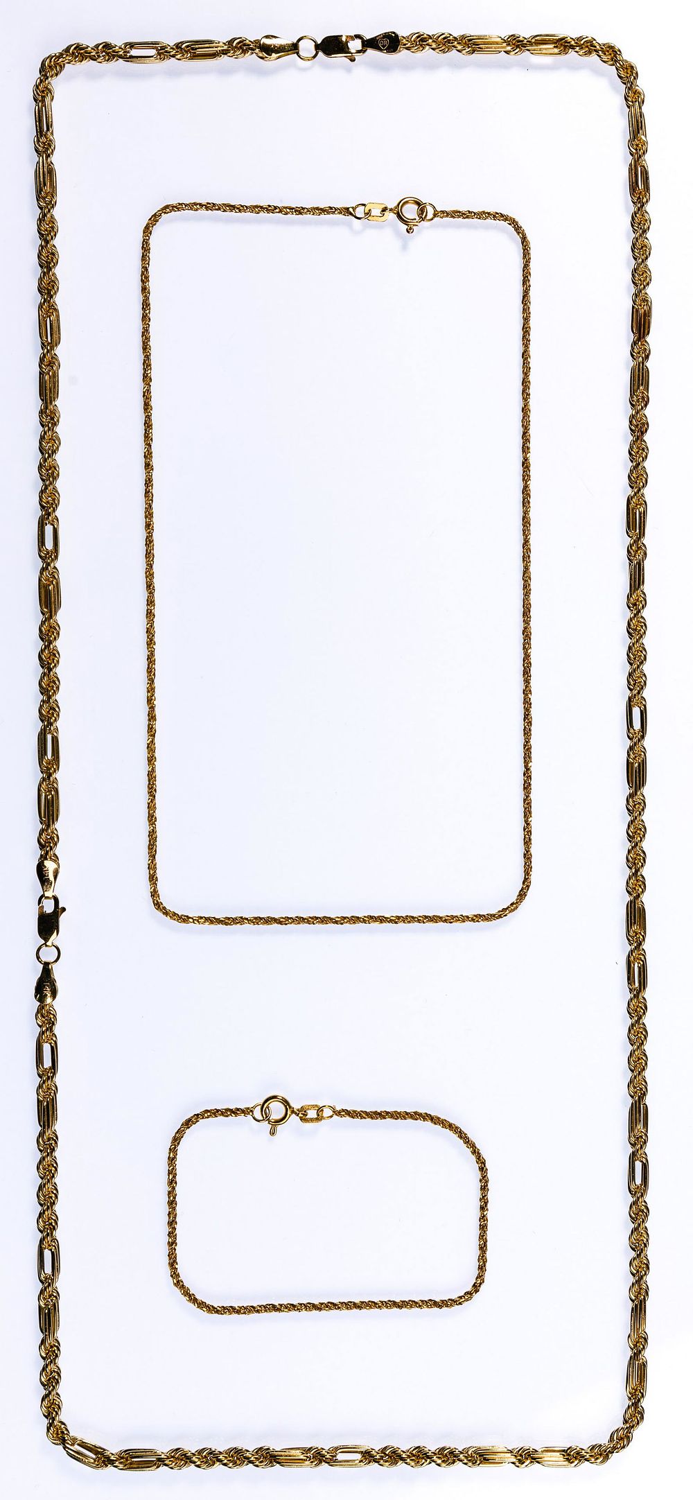 Lot 455: 14k Yellow Gold Jewelry Assortment