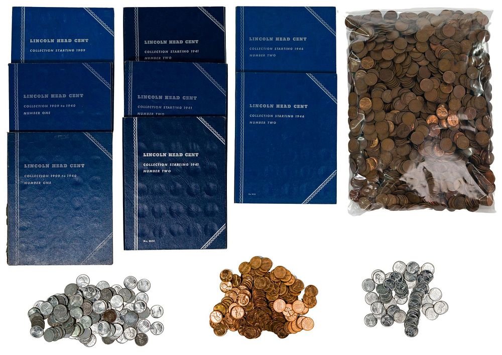 Lot 510: Lincoln 1c Wheat Assortment