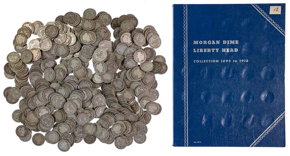 Lot 512: Barber 10c Assortment