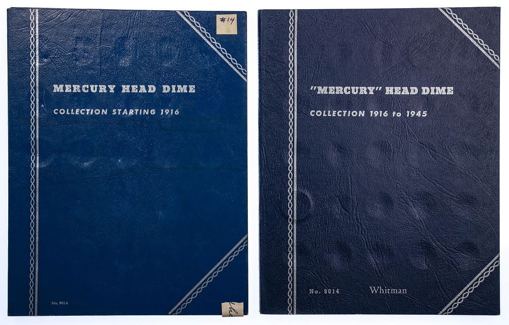 Lot 514: Mercury 10c Partial Sets