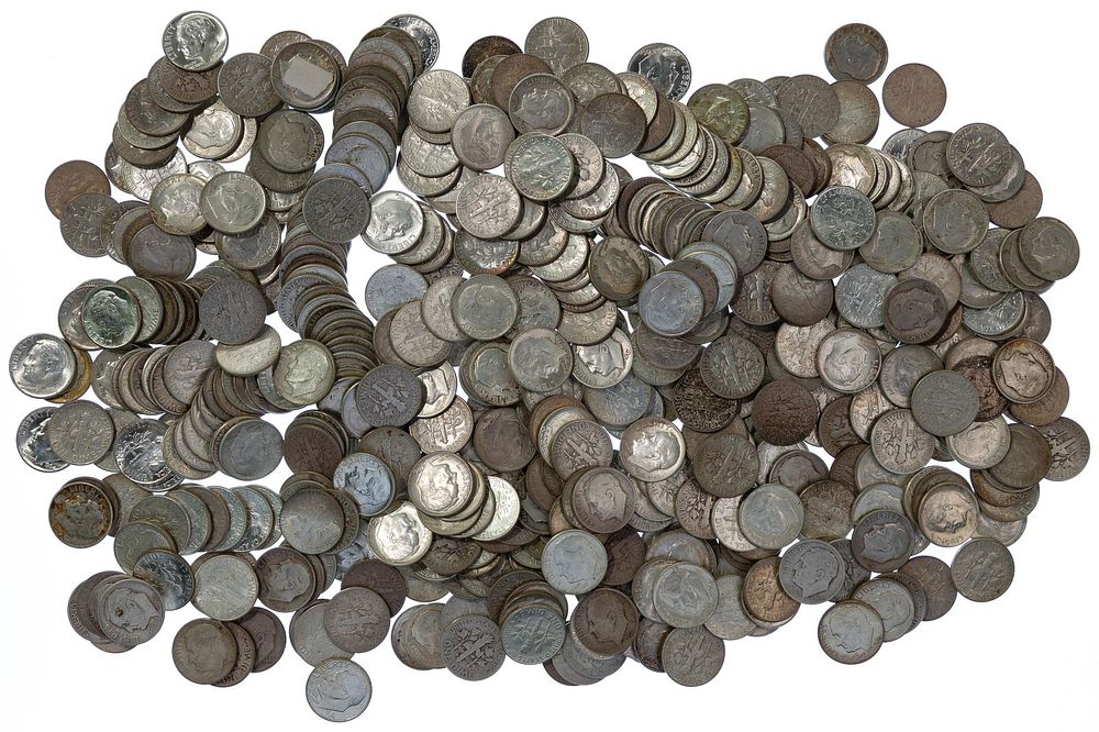 Lot 521: Roosevelt 10c Assortment