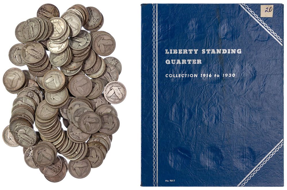 Lot 525: Standing Liberty 25c Assortment