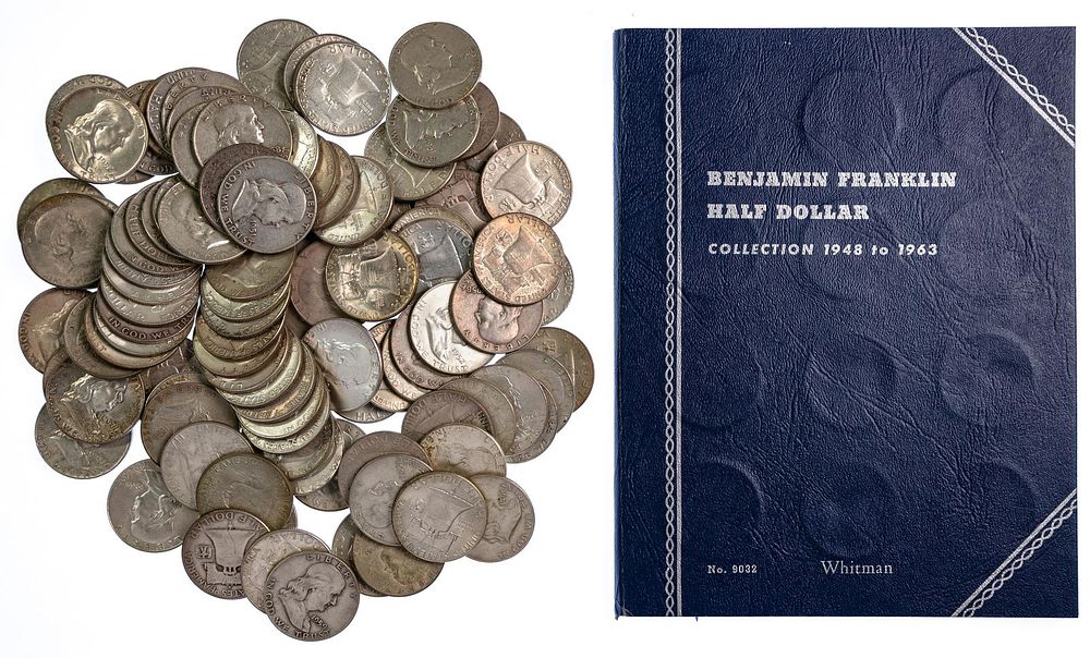 Lot 542: Franklin 50c Assortment