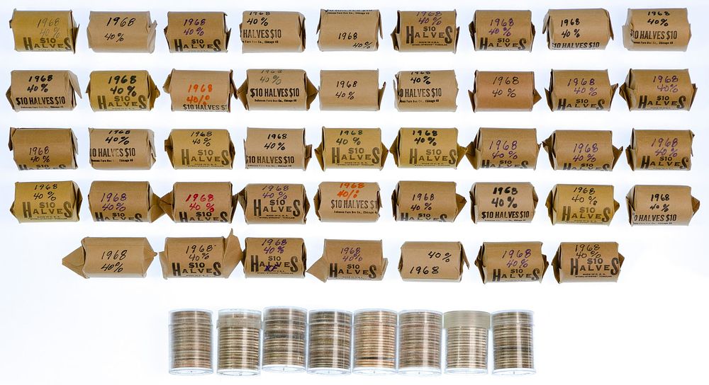 Lot 547: Kennedy 50c Clad Assortment