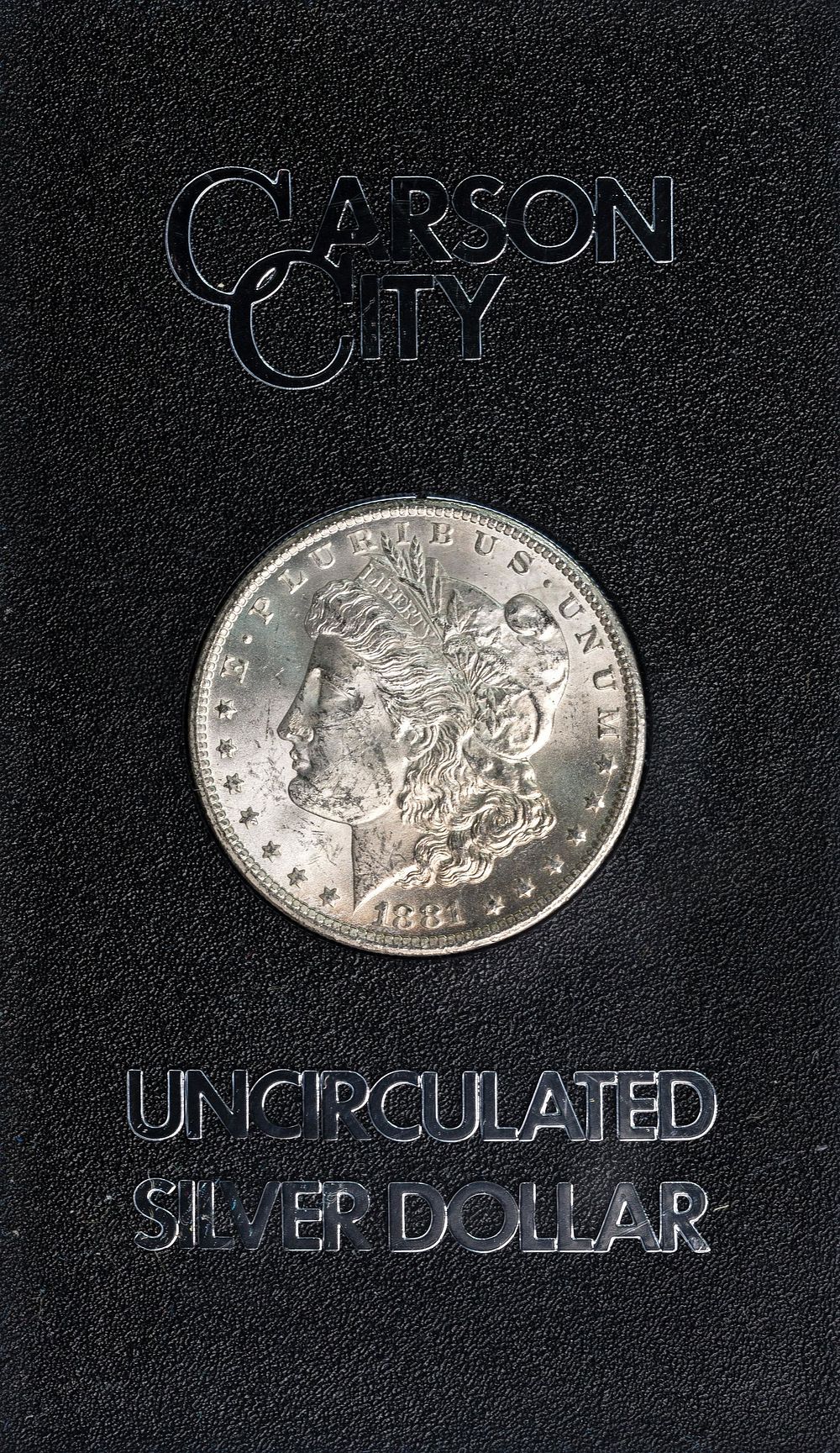 Lot 551: 1881-CC $1 GSA MS-63