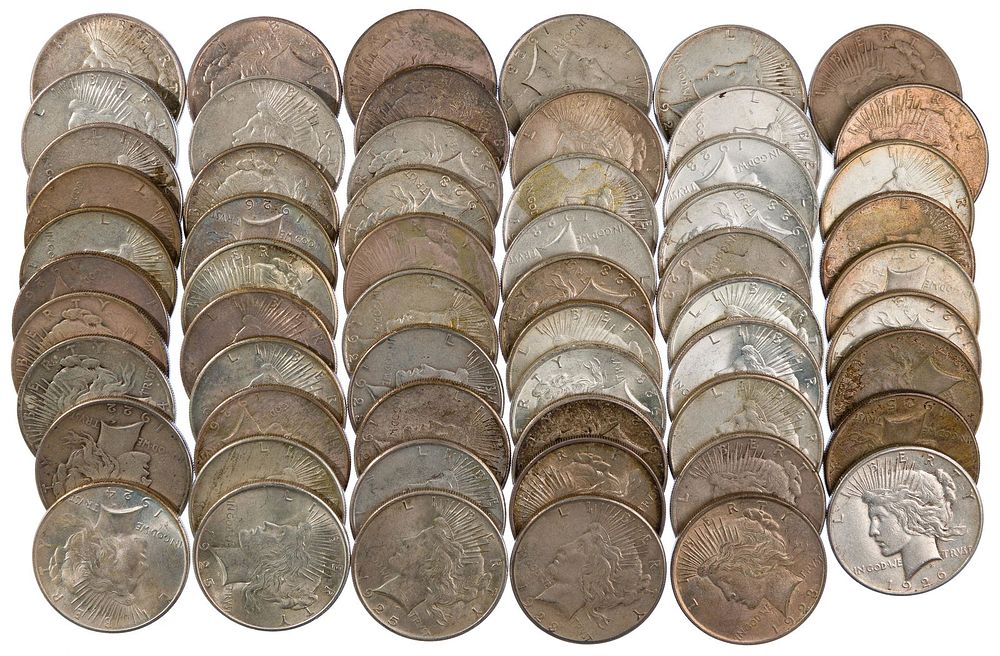Lot 566: Peace $1 Assortment