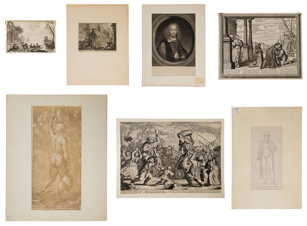 Lot 152: Etching and Engraving Assortment