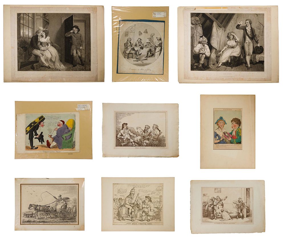 Lot 158: English Print Assortment