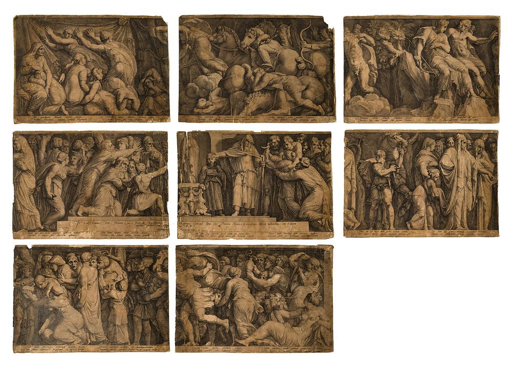 Lot 166: Hendrick Goltzius (Dutch, 1558-1617) after Carvaggio