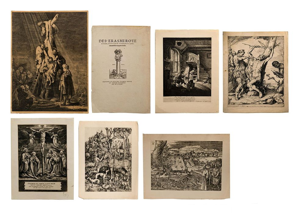 Lot 171: Old Master Print Assortment