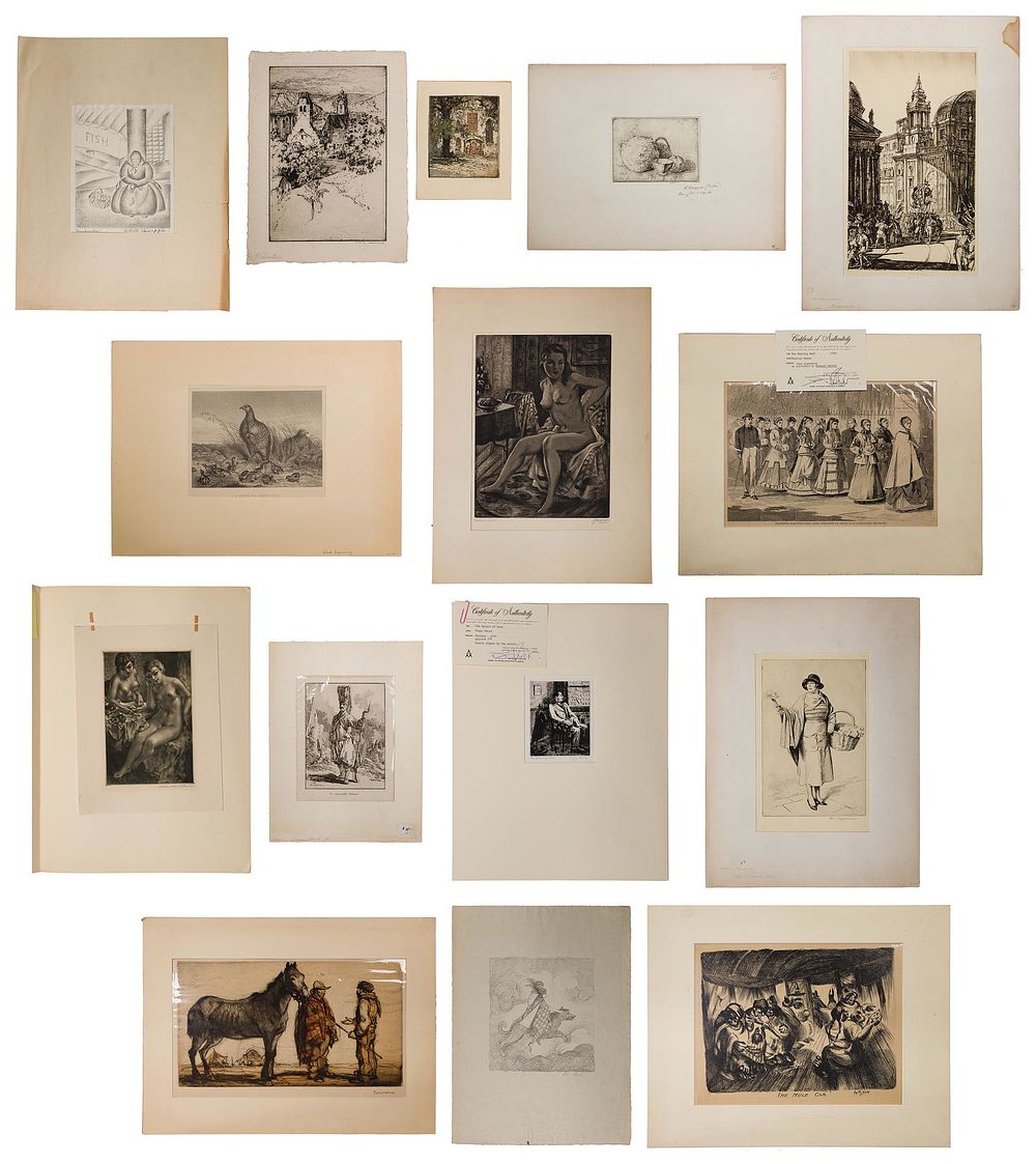 Lot 172: Print Assortment