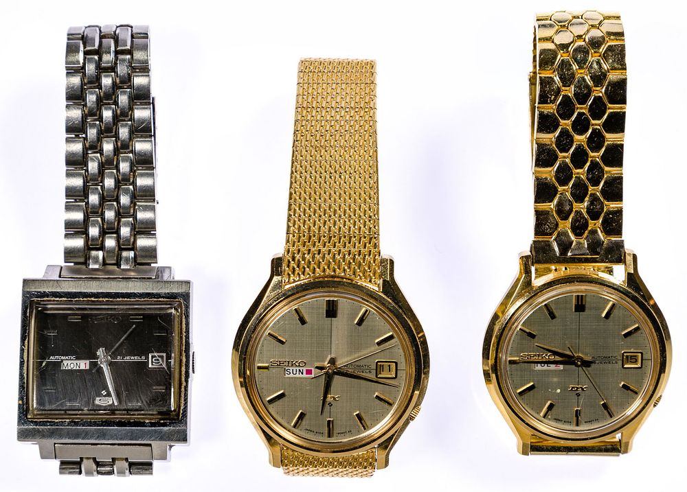 Lot 315: Seiko Automatic Wrist Watch Assortment
