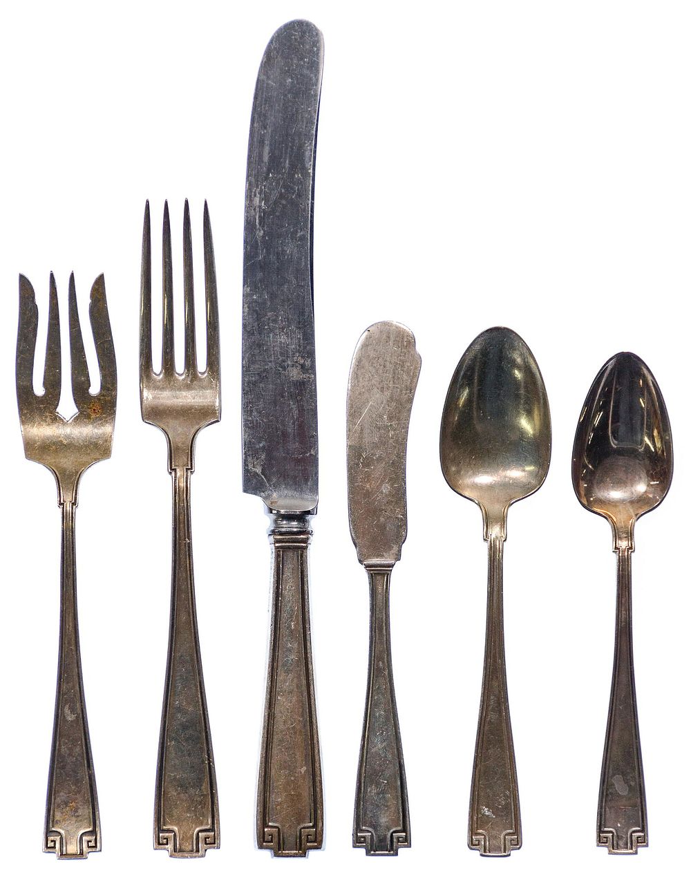 Lot 351: Gorham 'Etruscan' Sterling Silver Flatware Service