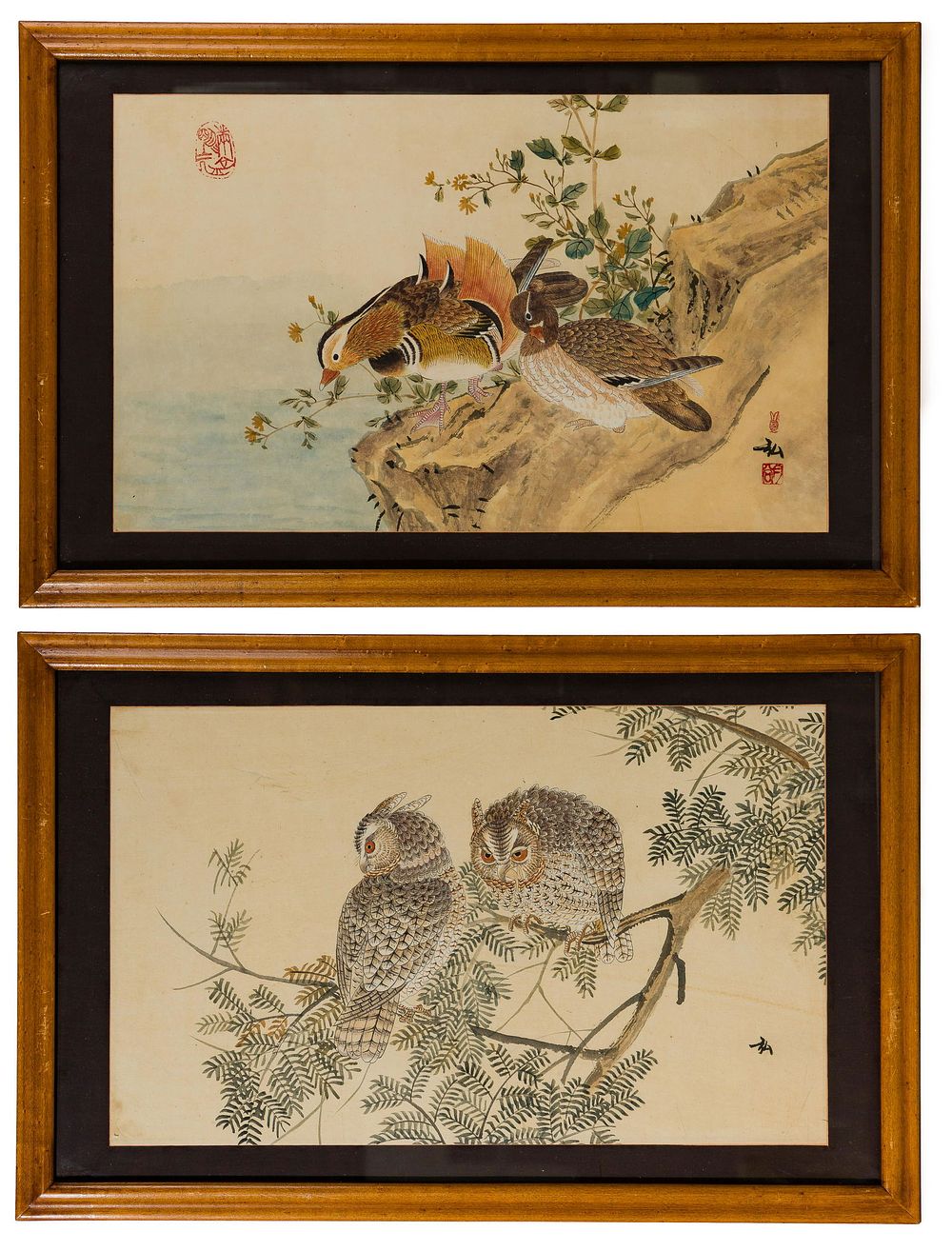 Lot 152: Unknown Artist (Asian, 20th Century) Watercolors on