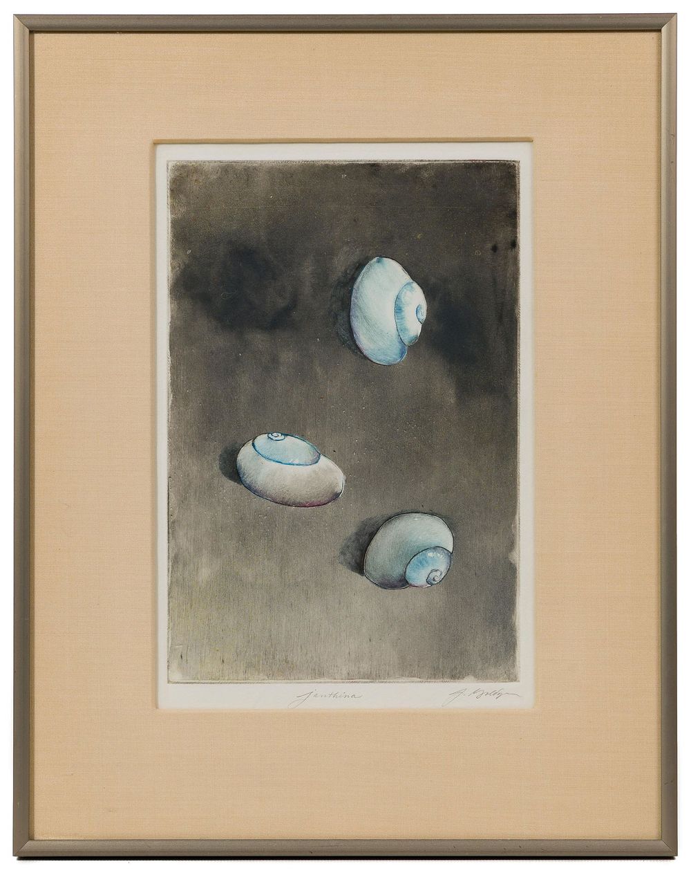 Lot 159: Joseph Goldyne (American, b.1942) "Janthina" Monotype