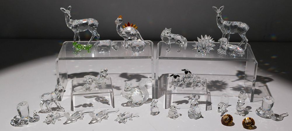 Lot 185: Swarovski Crystal Animal Assortment