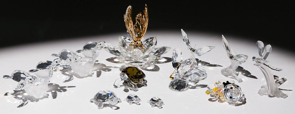 Lot 188: Swarovski Crystal Animal Figurine Assortment