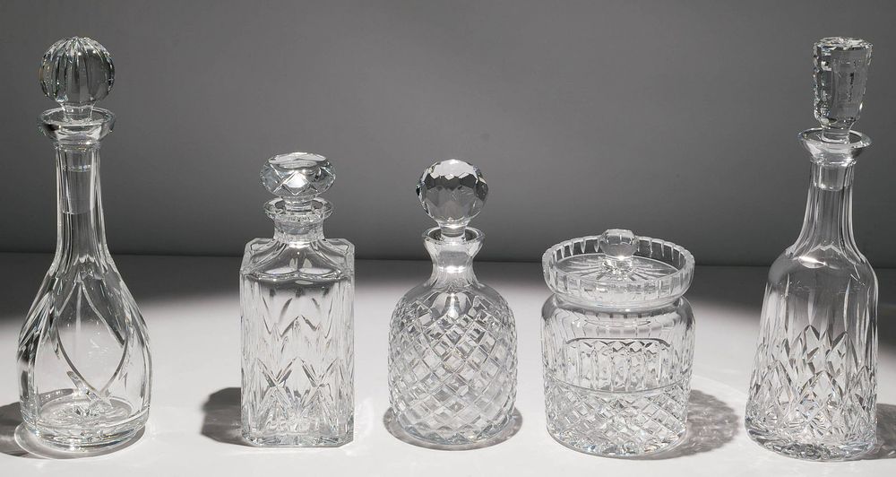 Lot 211: Crystal Decanter Assortment