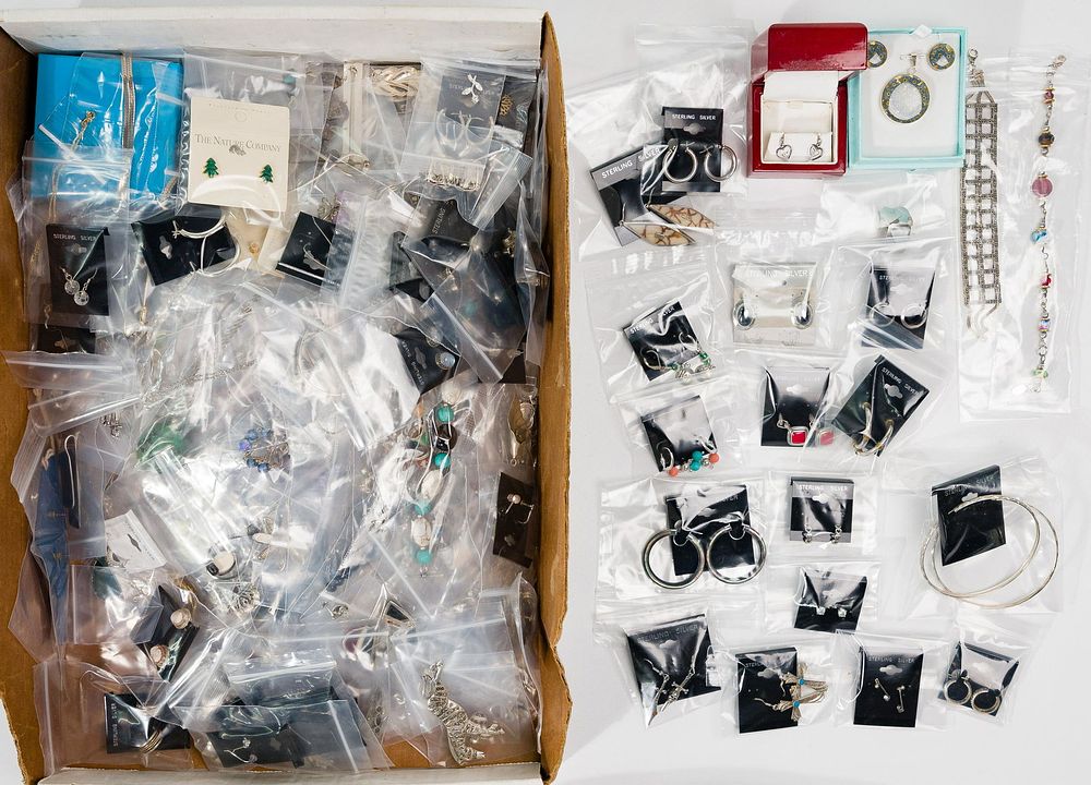 Lot 336: Sterling Silver Jewelry Assortment