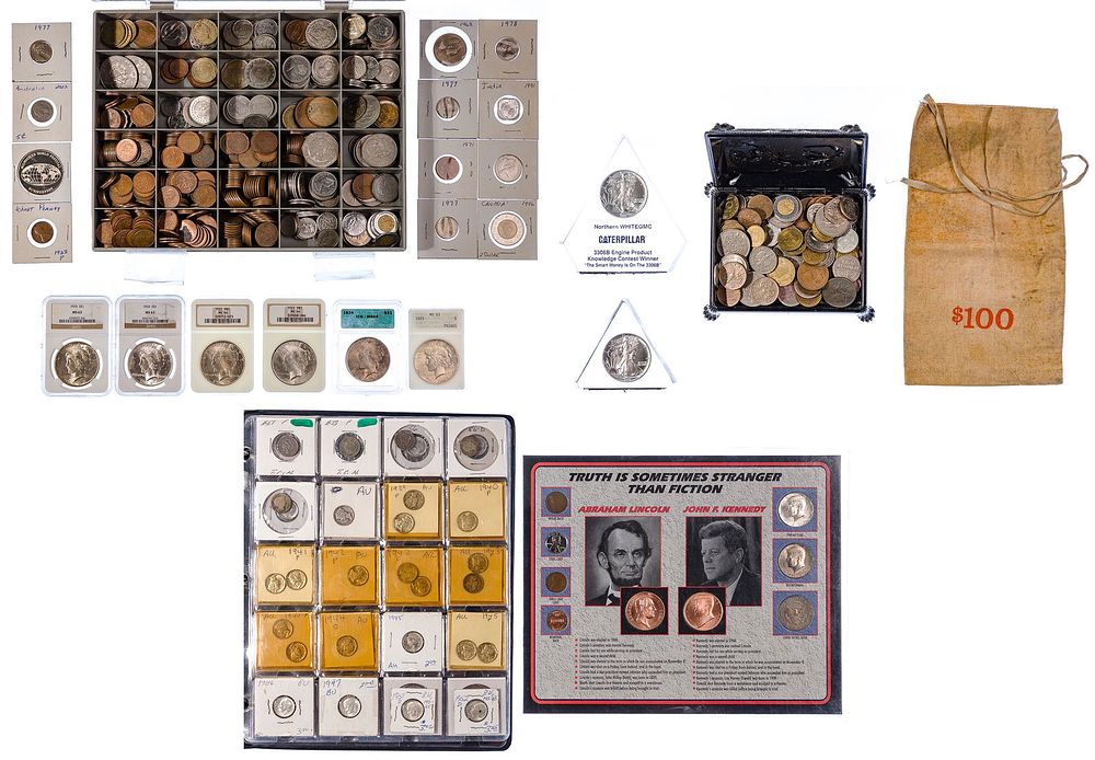 Lot 377: US and World Coin Assortment
