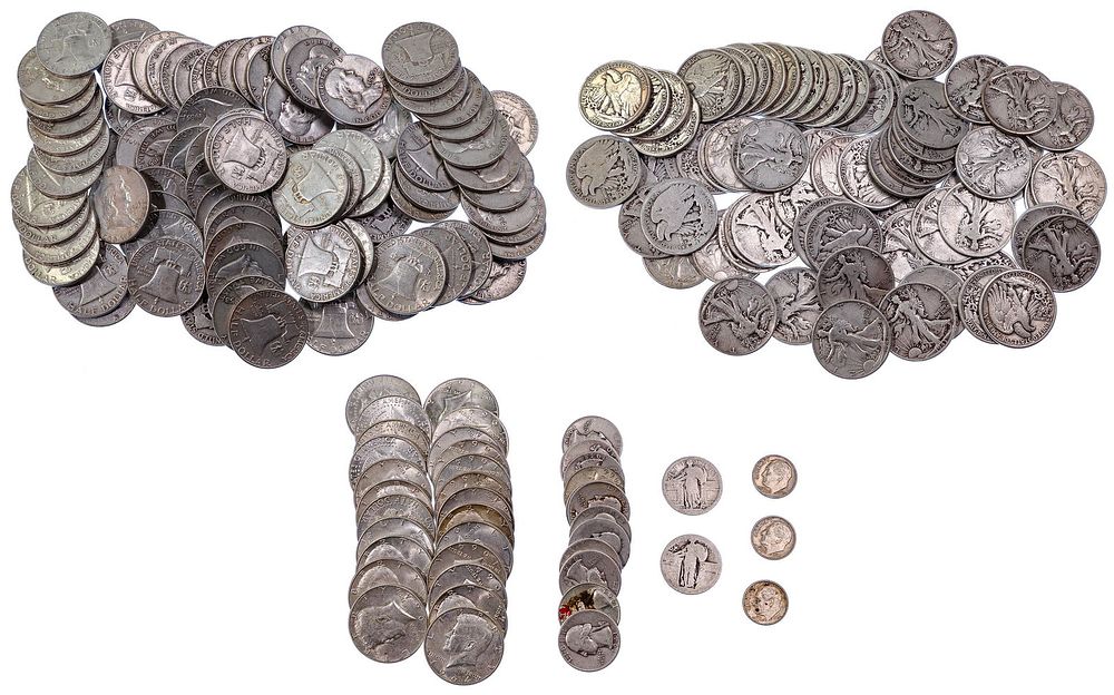Lot 379: US: Silver Coin Assortment