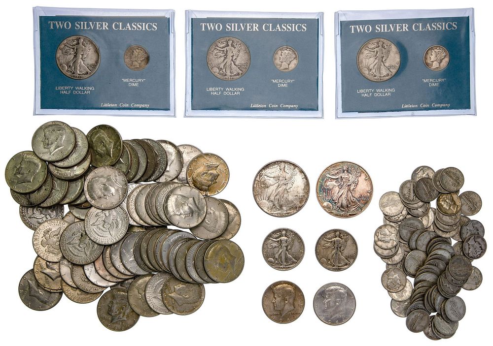 Lot 380: US: Silver Coin Assortment