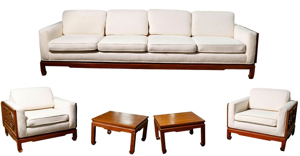 Lot 37: Asian MCM Furniture Assortment