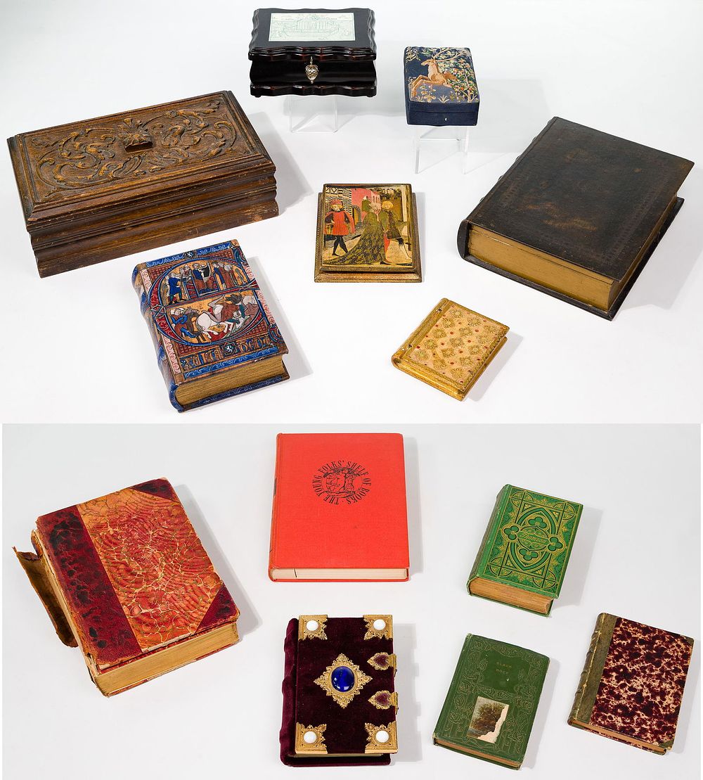 Lot 50: Book and Box Assortment