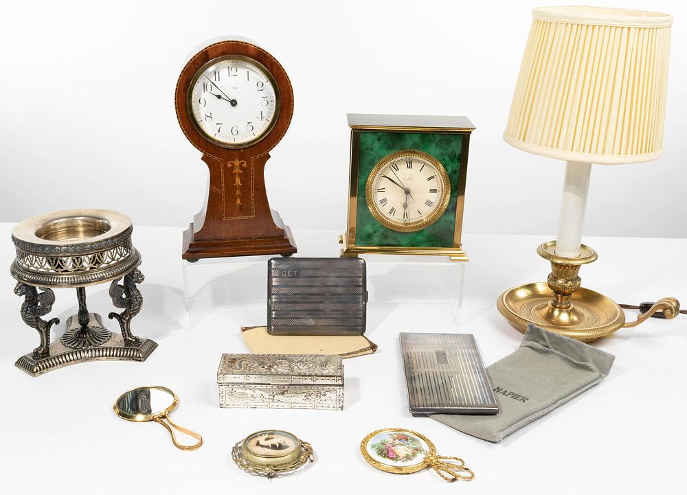 Lot 78: Sterling Silver and Decorative Object Assortment