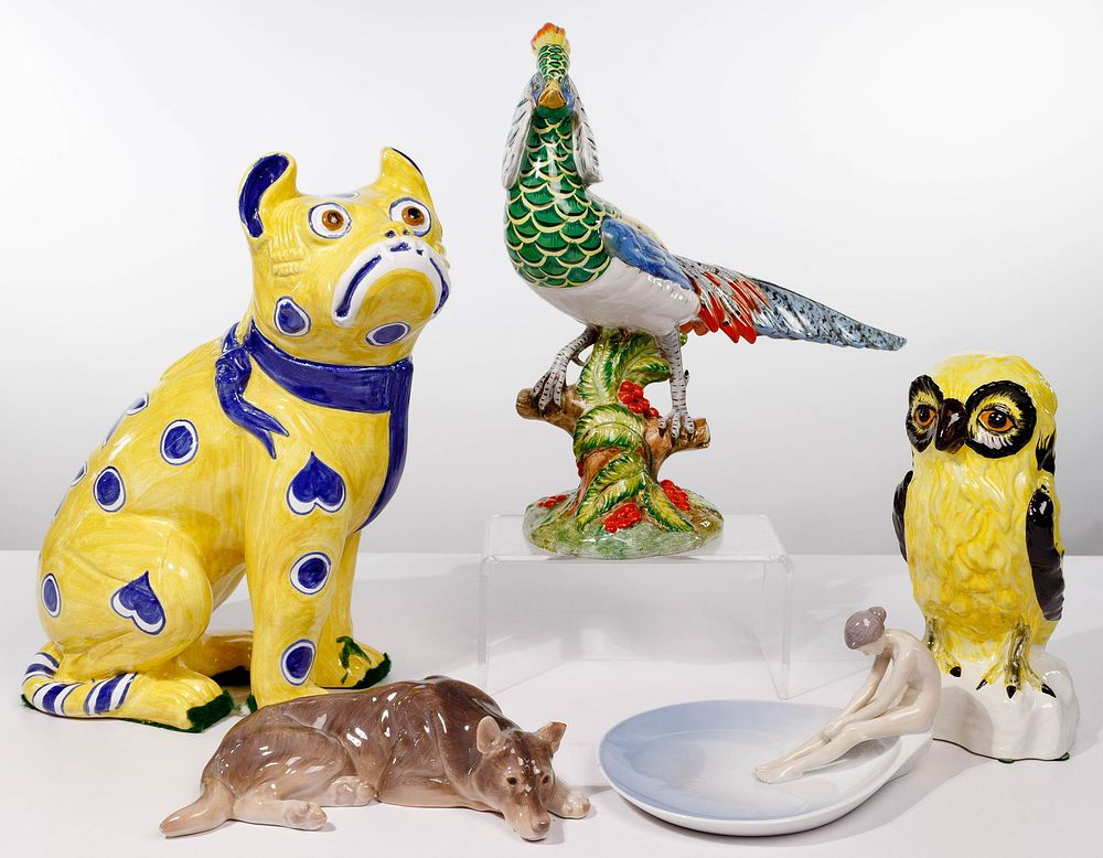 Lot 100: European Porcelain Figurine Assortment