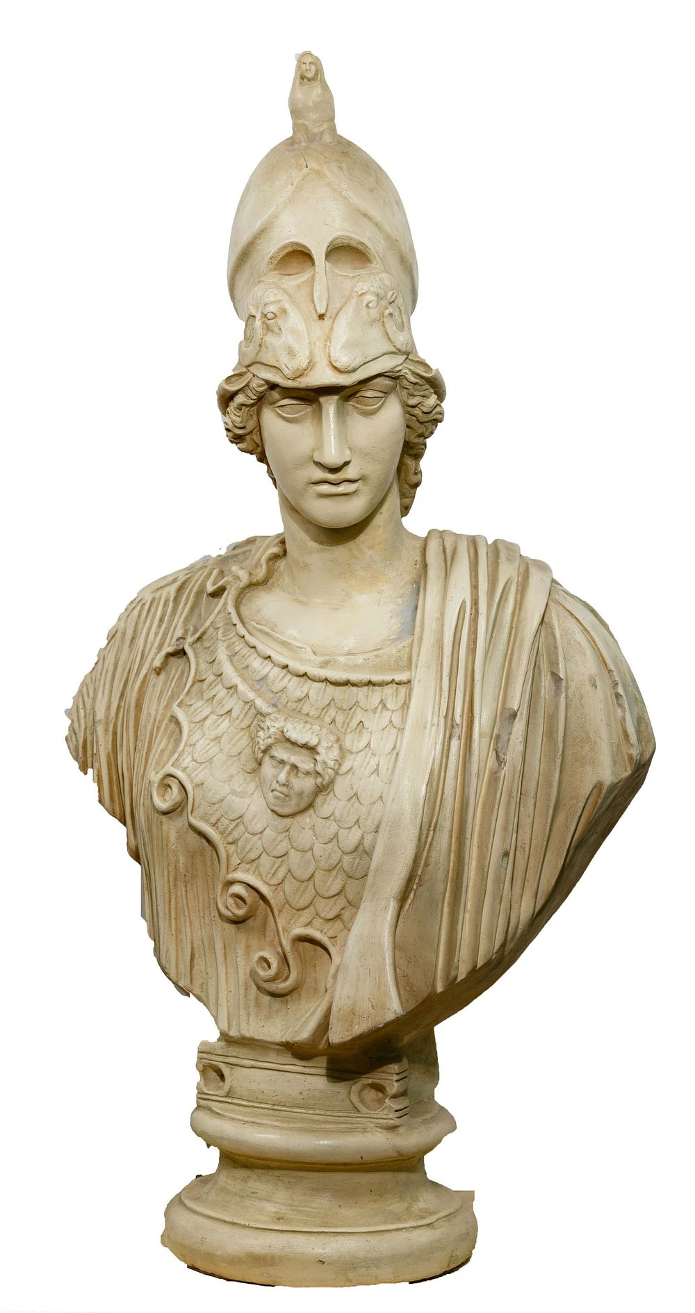 Lot 101: Athena Giustiniani Reproduction Fiberstone Bust
