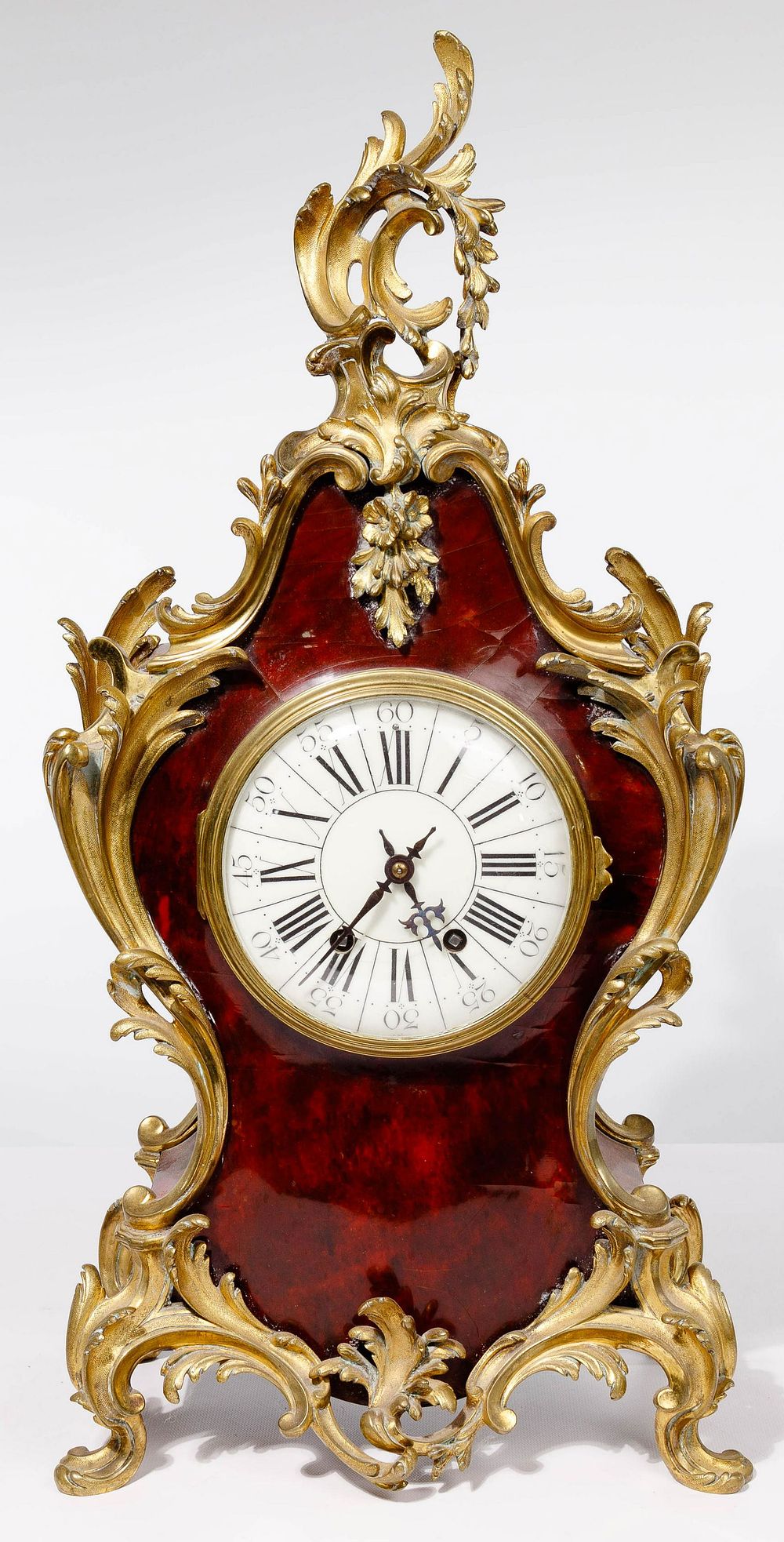 Lot 107: French Boulle Bracket Clock