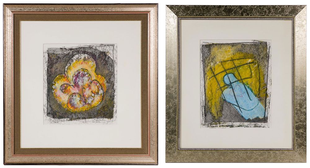 Lot 134: Paul VerBurg (American, b.1956) Mixed Media Works on