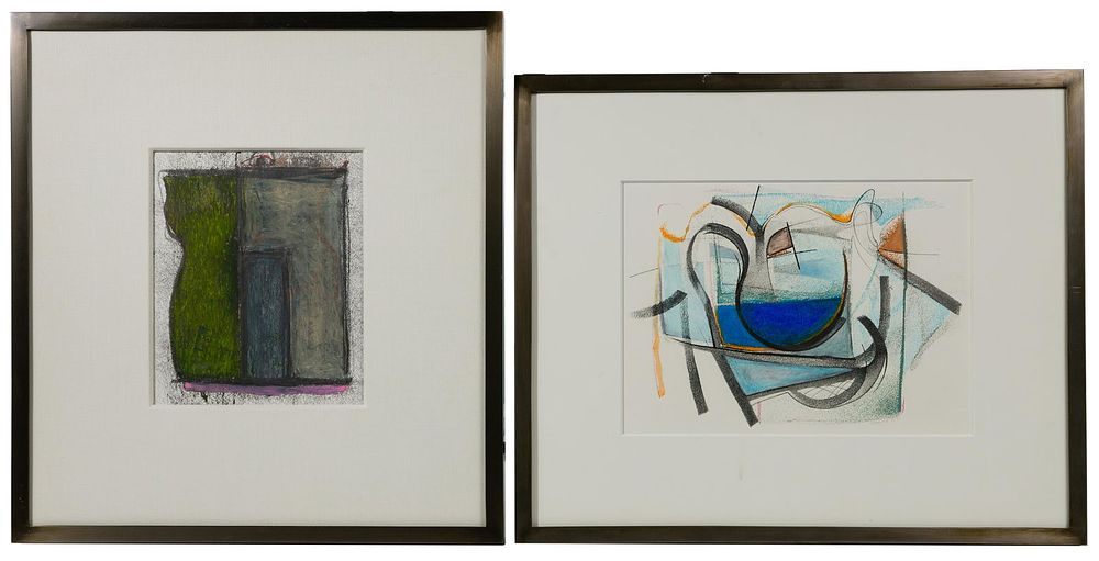 Lot 135: Paul VerBurg (American, b.1956) Mixed Media Works on