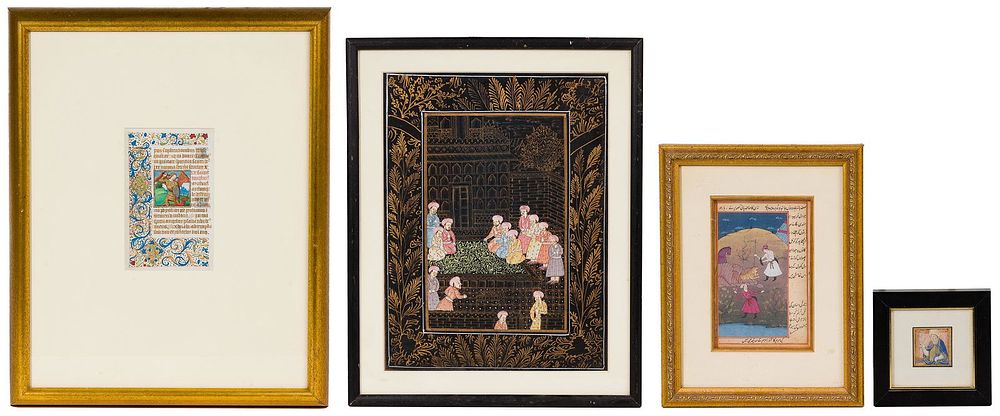 Lot 156: Illuminated Manuscript Assortment