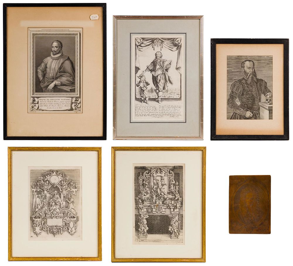 Lot 200: Engraving and Etching Assortment