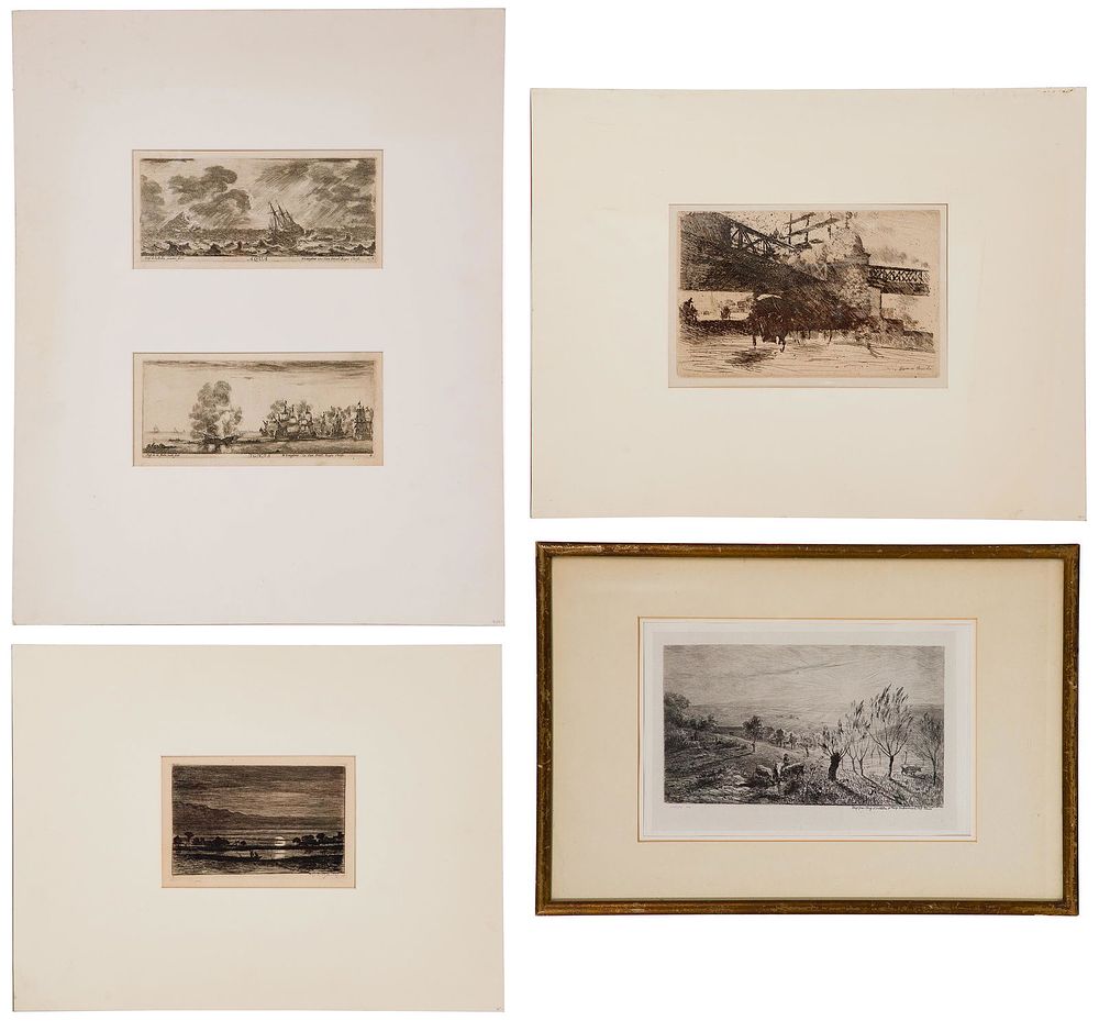 Lot 201: Etching and Drypoint Assortment