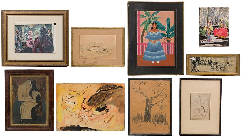 Lot 226: Original Artwork Assortment