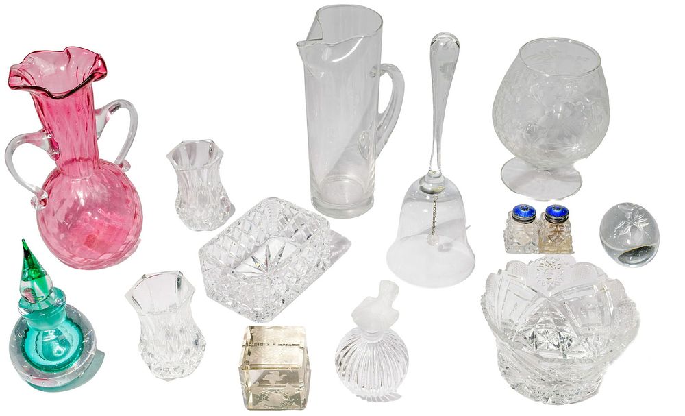 Lot 252: Lalique, Waterford, Orrefors Crystal and Glass